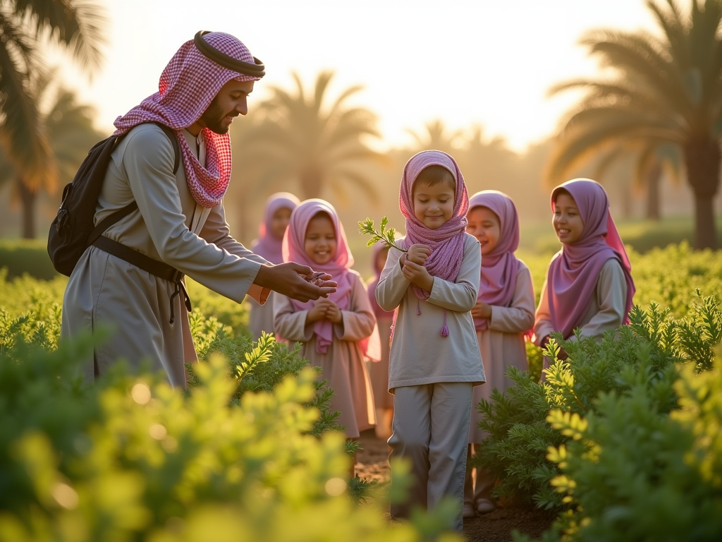 الرحلات المدرسية في واحة العملاق